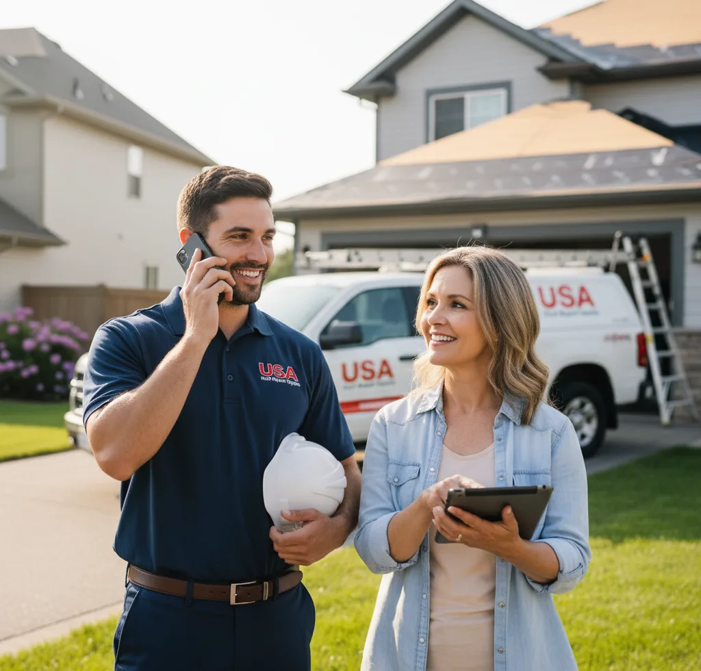 USA Roof Repair Experts customer support in Surrey